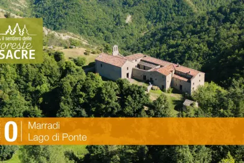 Sentiero delle Foreste Sacre: a Marradi, il Lago di Ponte è un luogo da scoprire.