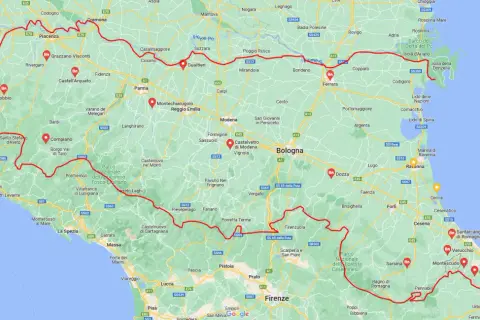 Esplora i **borghi sconosciuti dell'Emilia Romagna** con questo itinerario mappato. Scopri tesori nascosti tra colline e pianure.