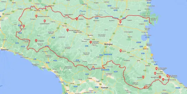 Esplora i **borghi sconosciuti dell'Emilia Romagna** con questo itinerario mappato. Scopri tesori nascosti tra colline e pianure.